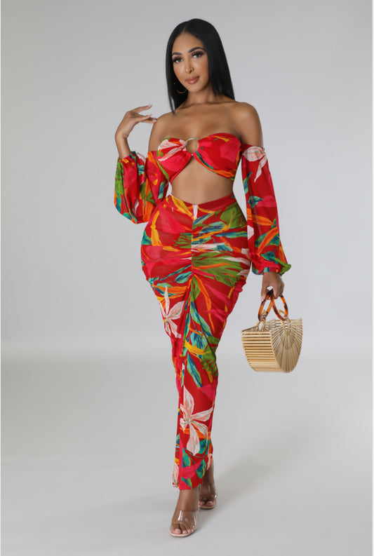 HANNA FLORAL 3pc SET