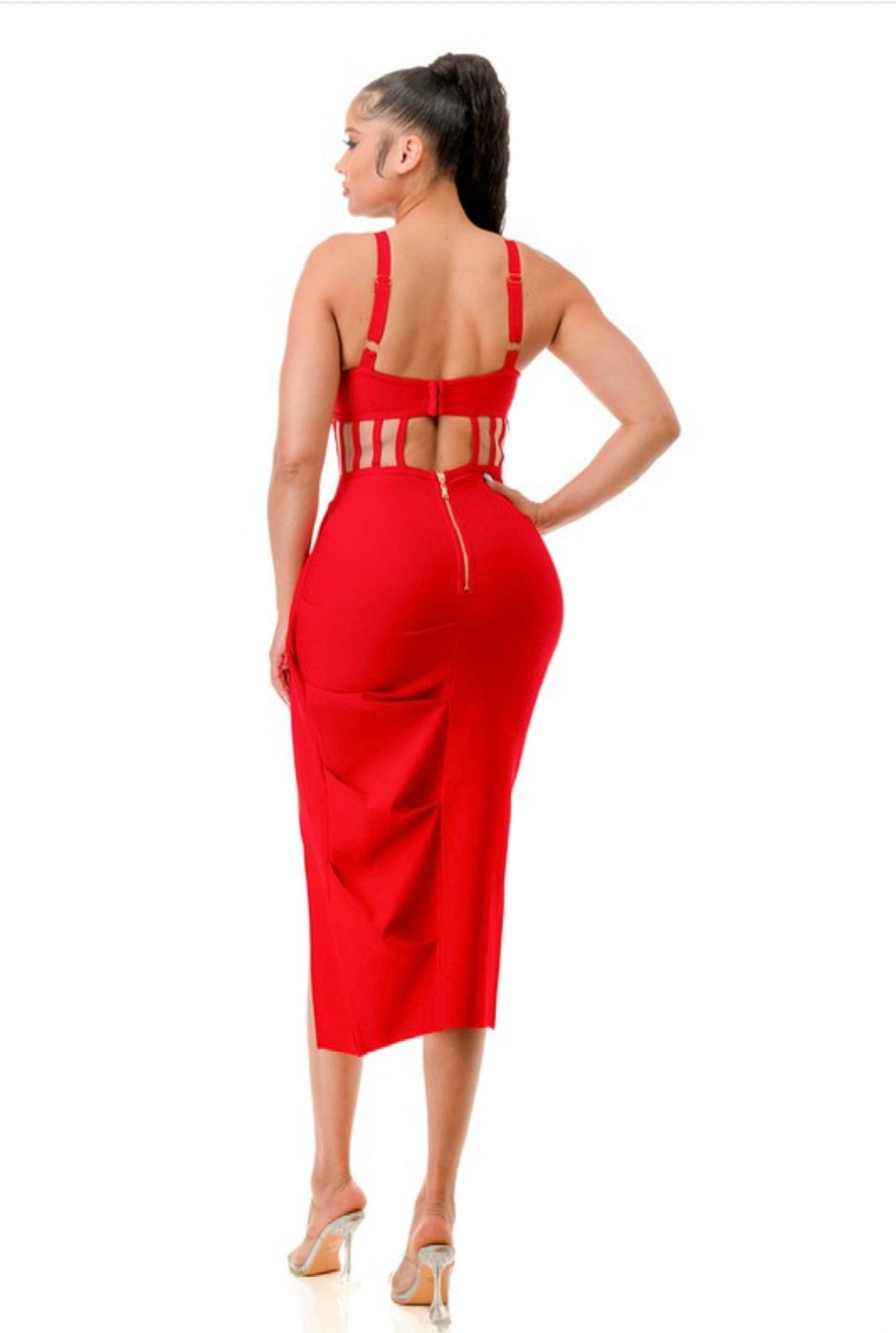 HIGH END GIRL BANDAGE DRESS