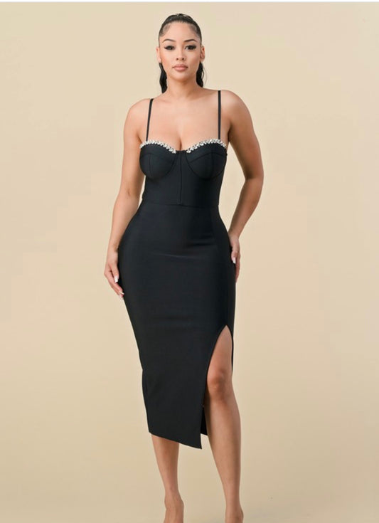 ROXANE BANDAGE DRESS